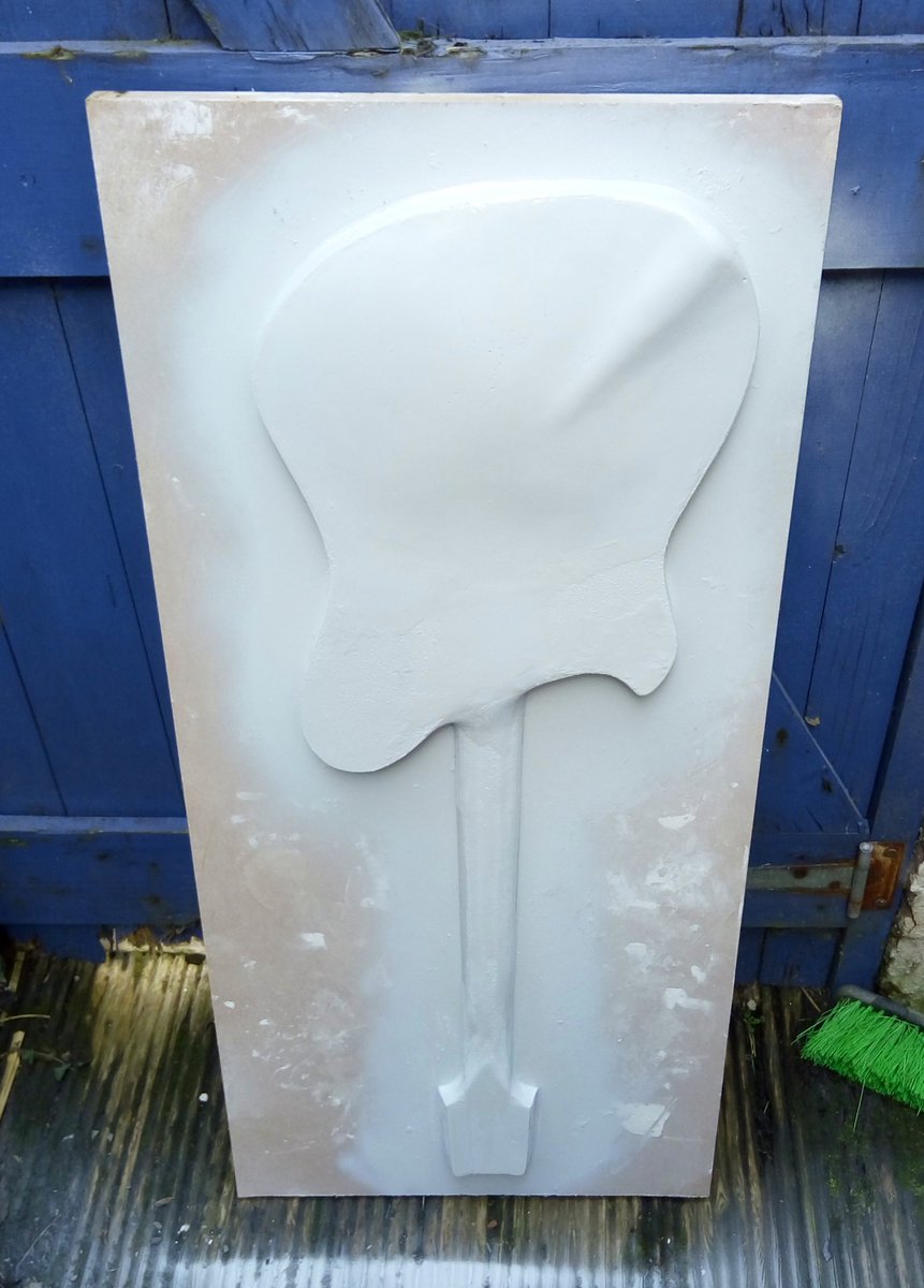 luthiersam's tweet photo. Finally happy with the shape of BTLX001. Now the process of sealing and smoothing begins before a reusable fibreglass mould is cast from this plug. She's taking shape boys. #btlx #btlxguitar #irishguitar https://t.co/I9sLVDPaLu