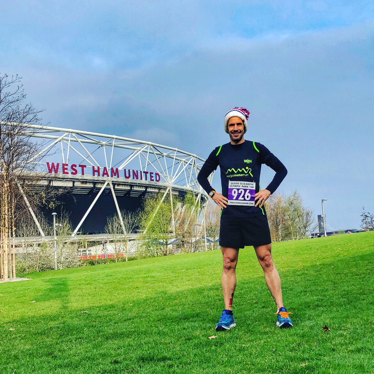 PaulCelebSuett's tweet image. Fantastic run at the Olympic Park 10km today!! Felt in control of my pace and strong all the way round, love this event it’s so well organised with a good standard of competition.... and I was 3rd in my age group woop

#MMRun no.14 @MegaMeterRun 50 x 5km incorporated in the run
