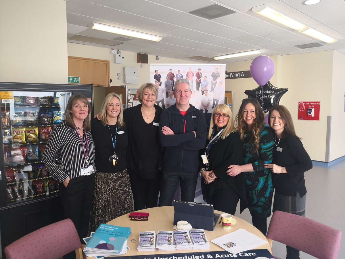 Marion Mulholland (@marionmulholla4) on Twitter photo Senior team here to support our future nurses in Unscheduled & Acute Care <a href="/BelfastTrust/">Belfast Trust</a> #Onebigfamily #Come&JoinUs Senior team here to support our future nurses in Unscheduled & Acute Care <a href="/BelfastTrust/">Belfast Trust</a> #Onebigfamily #Come&JoinUs