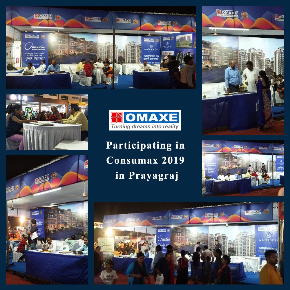 Consumex is one of the biggest consumer exhibitions of Prayagaraj, the holy city of Sangam. Visit Omaxe Pavilion at Consumex and get to know about our projects.
#Omaxe #OmaxeLimited #OmaxeLtd