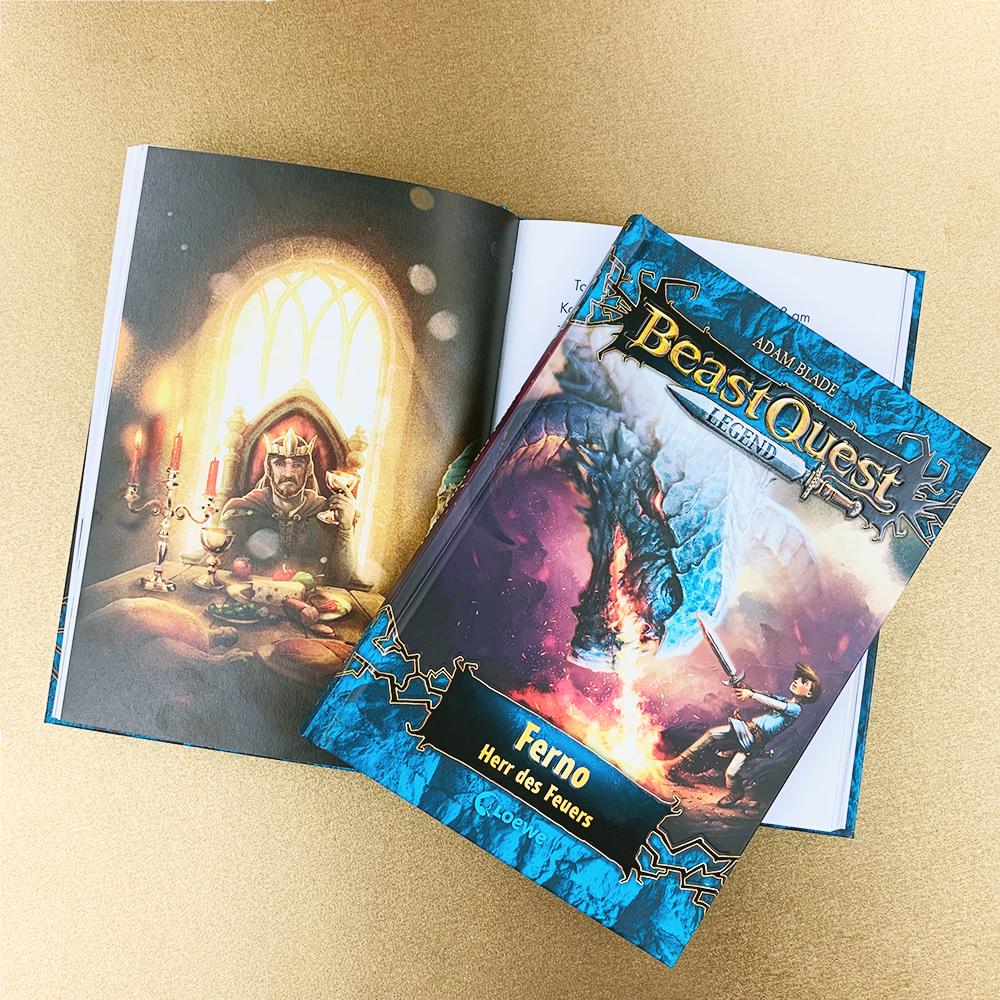 LoeweVerlag's tweet photo. Mit den eindrucksvollen Illustrationen von @trickwelt erwacht unsere Bestseller-Kinderbuchreihe unter dem Namen "Beast Quest Legend" zu ganz neuem Leben – bei dieser coolen Innenseite müssen wir allerdings ständig auch an die Welt von "Game of Thrones" denken ;) https://t.co/DFBNZX6Afi