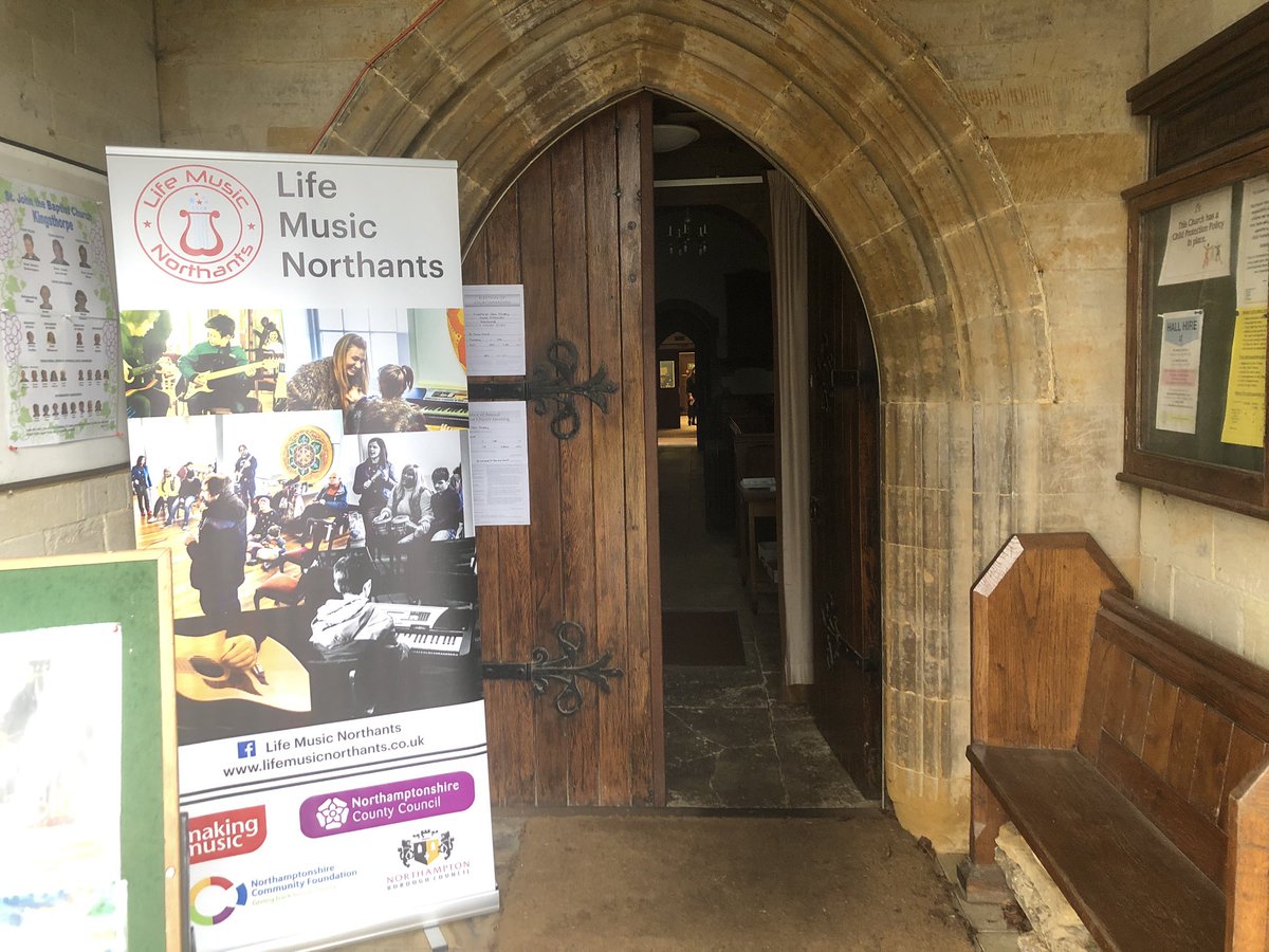 This morning’s office delivering a workshop for children with autism @LifeMusicNo #autism #kingsthorpe