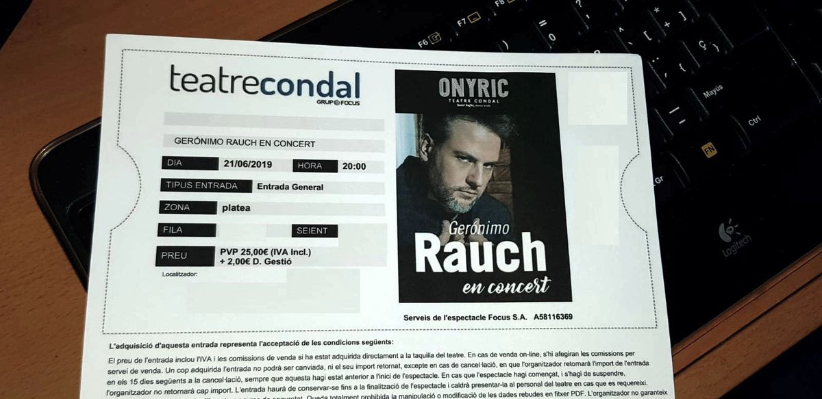croisster's tweet photo. Y con gran esfuerzo, ya son nuestras. Prepárate @lolyca40  nos vamos a ver a @GeronimoRauch   a disfrutar como enananas https://t.co/1B7XdYAfh8