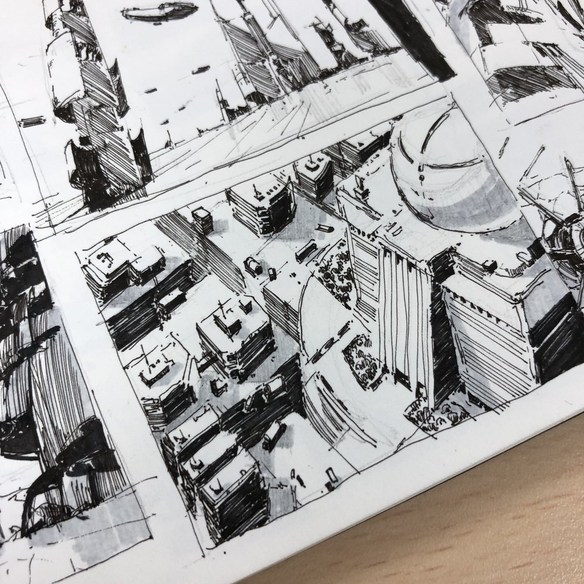 chius6268's tweet photo. Some sketches 
#chiucandoit #art #sketches #copicmarkers #ink #scifiart https://t.co/pn2piayKzz