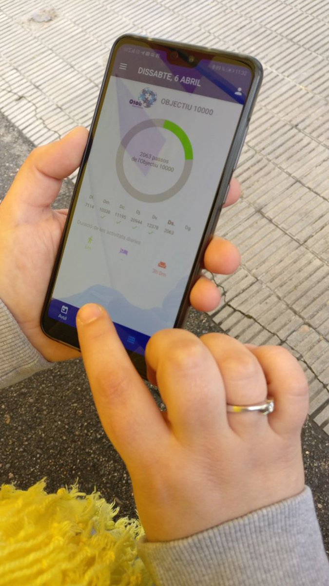 Avui és el Dia Mundial de l'Activitat Físisca #DMAF2019.
🏃Activa la vida, millora la vida.
Ens ajudes a difondre el repte #gentactivao10k 
👉 Repte Saludappble amb l'app O10k de ⤵️ @DTOS_UdL.
Objetiu 10.000 pasos 👟
