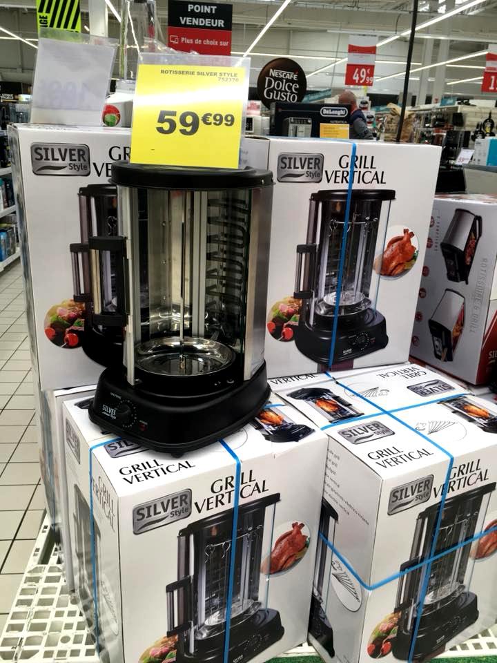 Rôtisserie et grill pour vos bons repas d'été 😀👍#auchan #perpignan #kitchen #summer #Cooking #cuisine #poulet