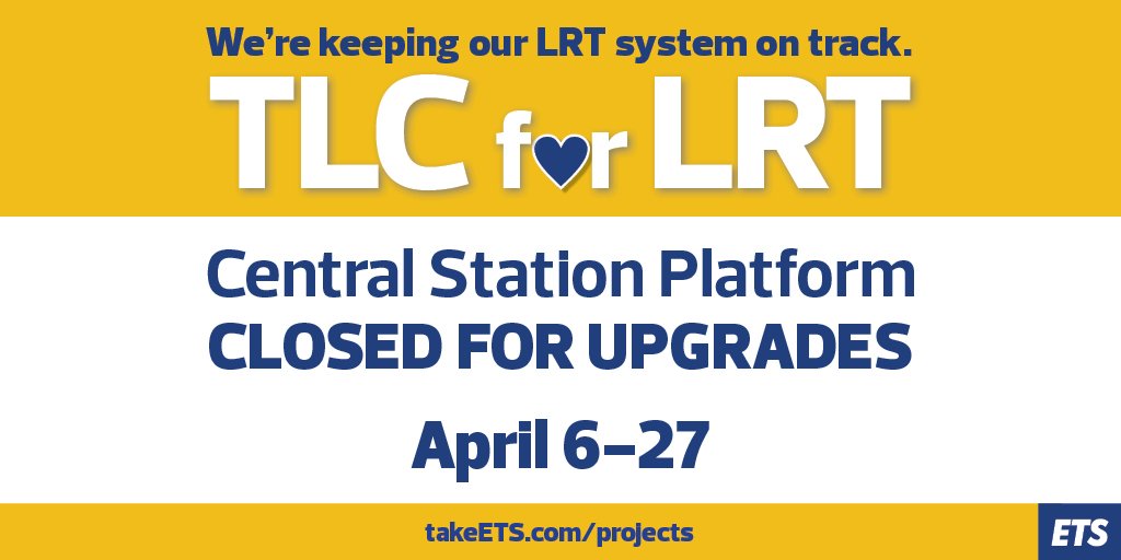 Edmonton Transit Service Ets On Twitter Attention Lrt