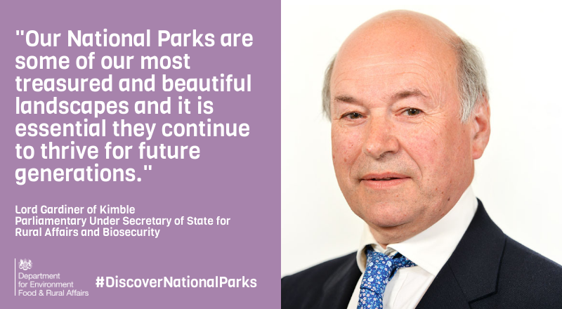 DefraGovUK's tweet photo. Today marks the start of #DiscoverNationalParks fortnight! Check out @uknationalparks to see how you can get outside and celebrate these iconic landscapes in the coming weeks. https://t.co/wZlOktIvQS