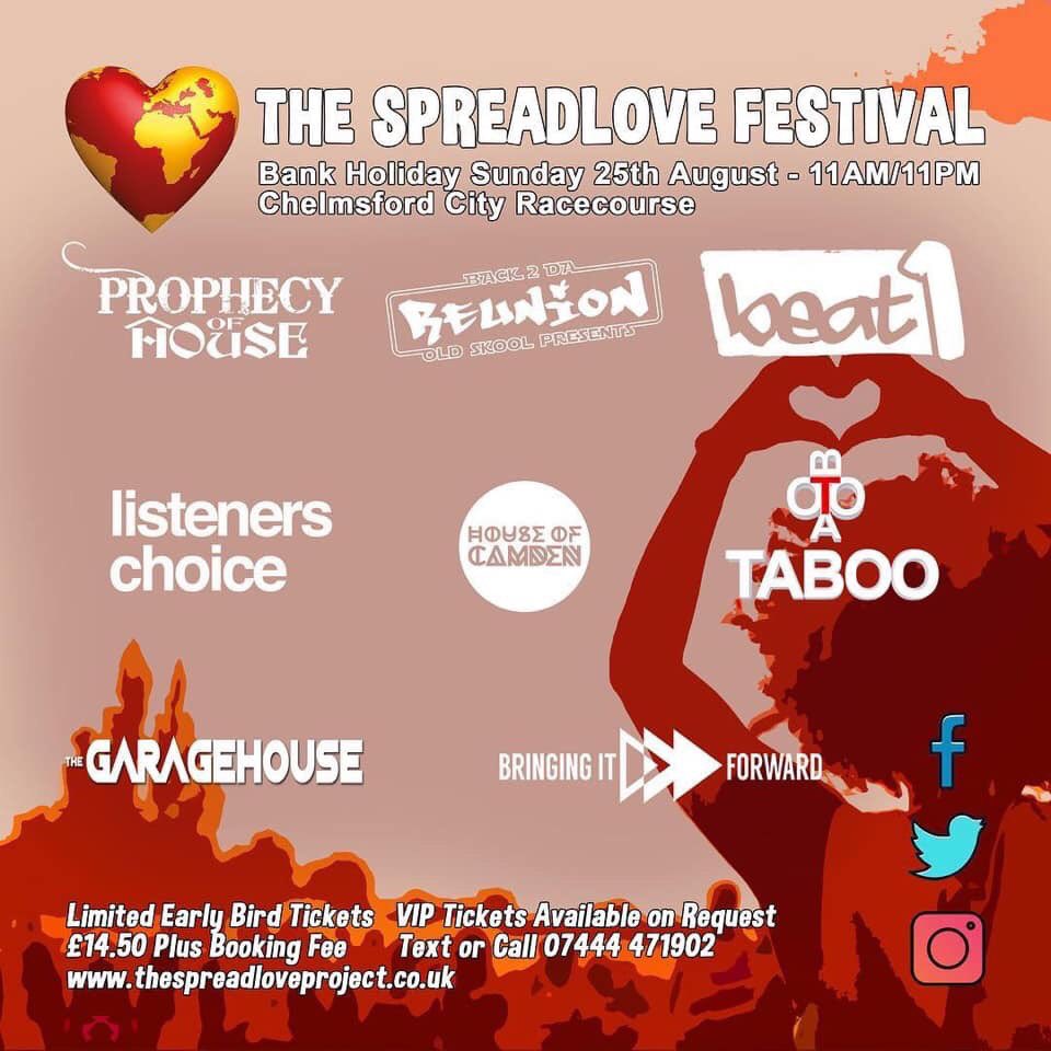 Prophecyofhouse's tweet photo. A Date For Your Diary Ladies &amp; Gents This Year With The Full Spreadlove❤️Family In Attendance &amp; Full Prophecy Of House Family Tree 🌲 

Come Join The Spreadlove❤️Festival Family For The Old &amp; New Skool Music Connoisseurs And Mature Ravers🔥#spreadlove❤️ 

More Info to Follow✌🏼 https://t.co/IDd5gigk50