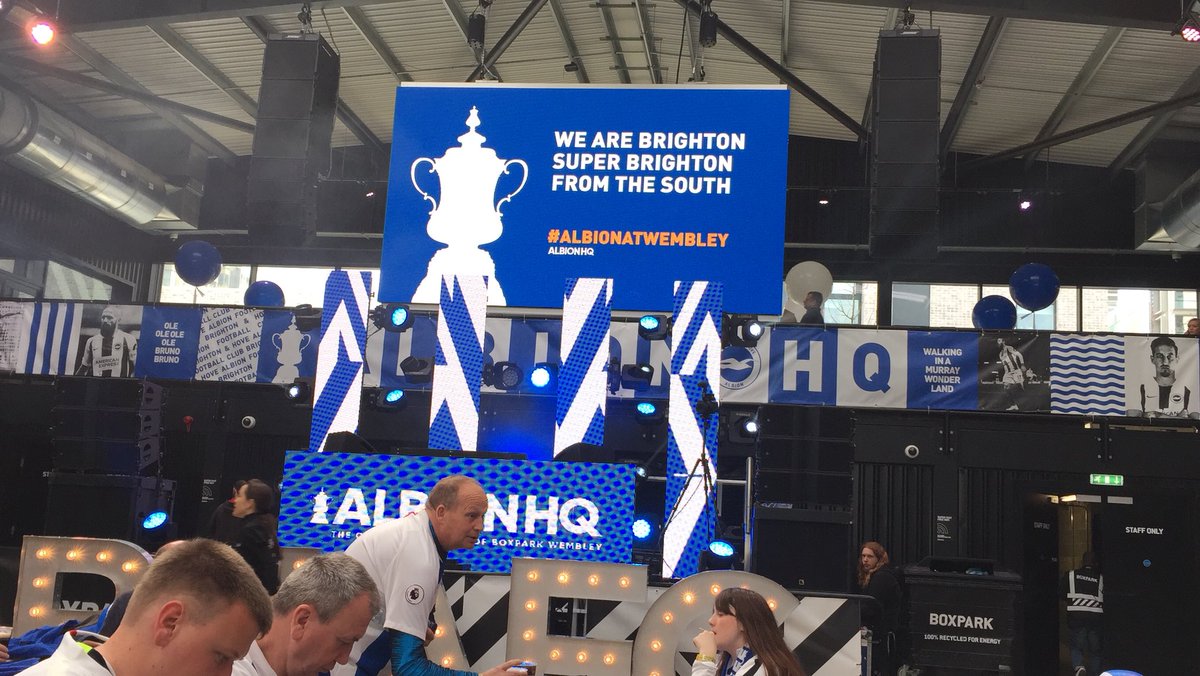 StewMiles's tweet image. Buildup to the big game @OfficialBHAFC