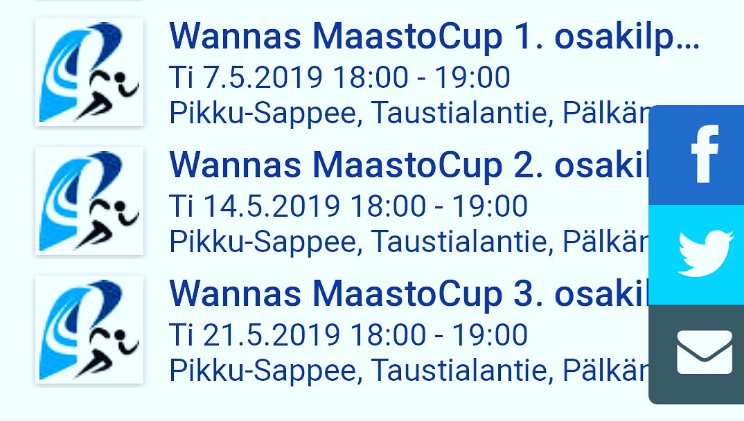 LiisaTyllinen's tweet photo. Wannas maastojuoksut alkaa 7.5., tervetuloa! #maastojuoksu #juoksu #running #Wannascup #crosscountryrunning #Syrjänharju #pikkusappee #Palkaneenlujalukkoyu #Pälkäne @VisitPalkane #pirkanmaa #finland https://t.co/srZVGqRYTg https://t.co/RlMq3abdMI