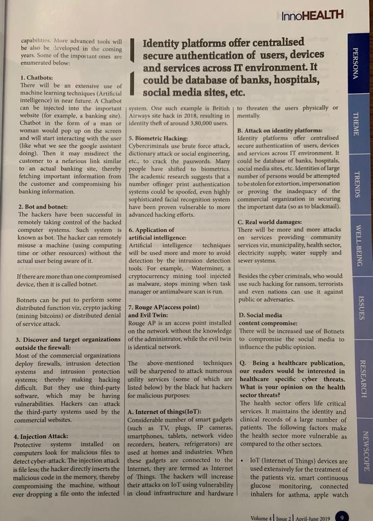 singhkarnal2's tweet photo. World is getting more connected and technology has seeped into every aspect of our lives. These advancements make our lives easier, however, bring a lot of vulnerabilities with them if security isn’t strong enough to tackle cybercriminals
#cybersecurity #wannacry #cybercrime https://t.co/K7uYYeTqSz