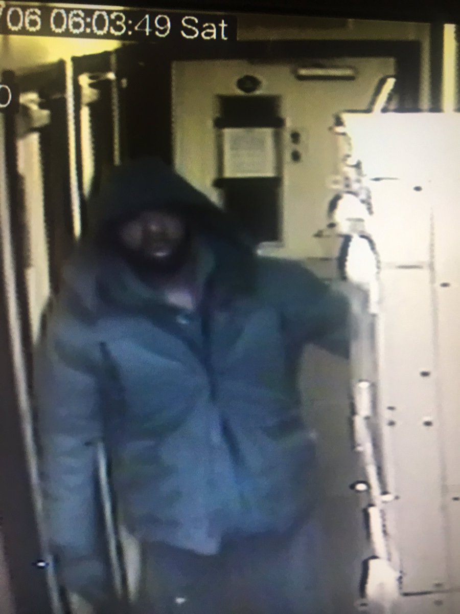 Our gym was burgled last night. Please see the offender any information would be greatly appreciated. Much needed equipment stolen