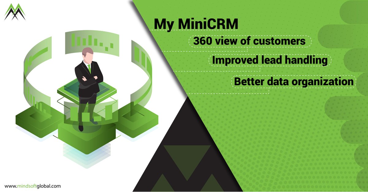 MindsoftGlobal's tweet photo. My Mini CRM is designed to help businesses meet the overall goals of customer relationship management. Streamline operations and personalize customer service based on the customer's known history and prior interactions with your business.
#CRM #Business #Management_Software https://t.co/2nekQGJJSc