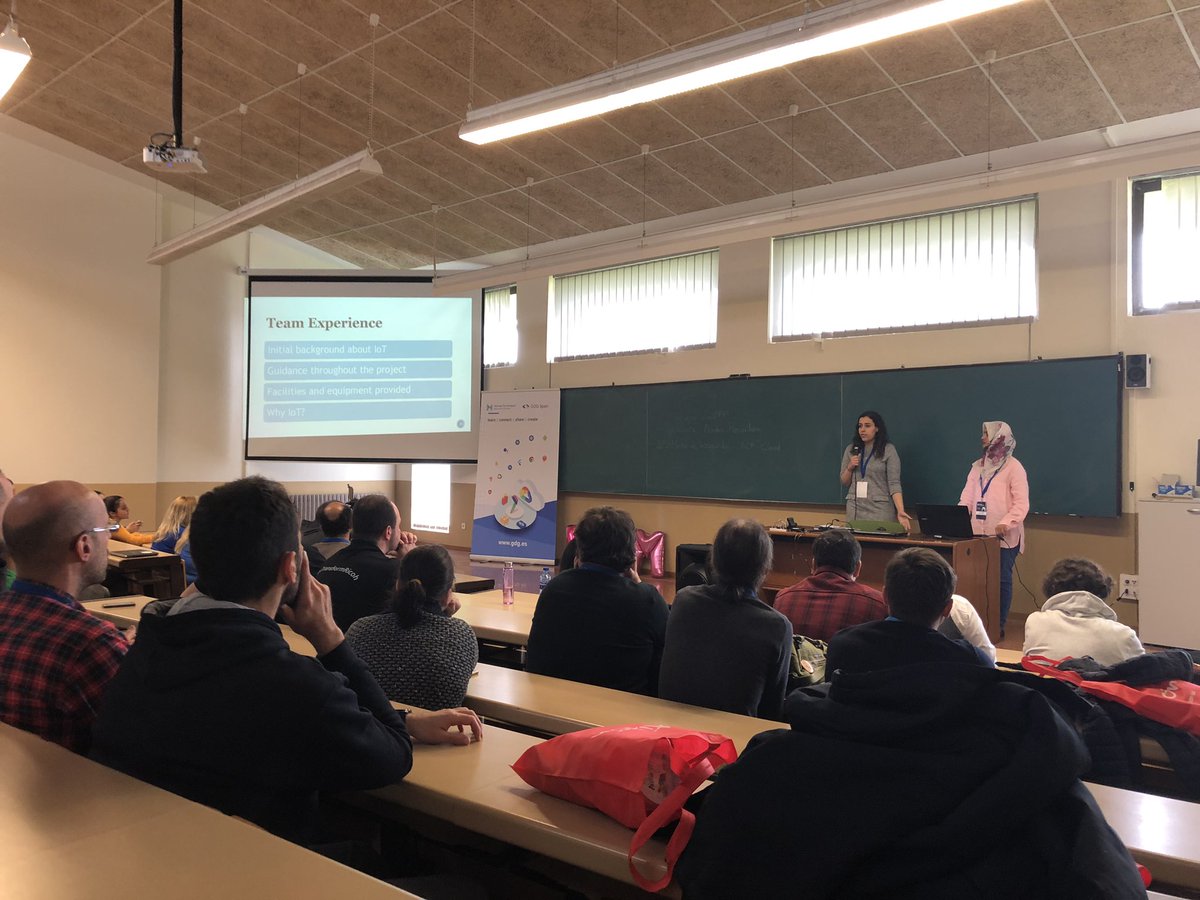 Tenemos nuestra primer charla en inglés en #WTMAsturias, nos contarán cómo trabajar con #IoT, #NodeRed y #GoogleAssistant desde <a href="/GijonSmartcity/">Catedra Smart Cities</a>