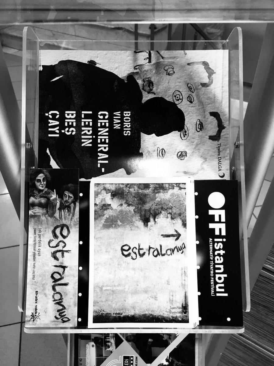 IstanbulOff's tweet photo. OffIstanbul'un son gününde @TiyatroYildiz saat 15:00 te Estralanya ile sahne alıyor... Cumartesi gününe sanat katmak, farklı şeyler izlemek isteyenlere... OffIstanbul Kadıköy Barış Manço Kültür Merkezi'nde... Ayrıntılar ve biletler https://t.co/SyJ9T391Tt da... https://t.co/bY4SGTp8Fn