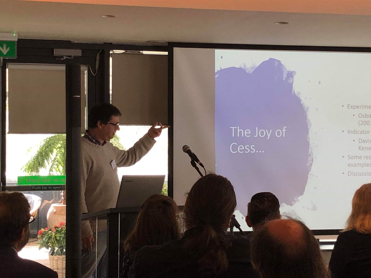 "We tend to be really happy when we have our hand in a bucket full of cess...old cess." - Dr Steve Davis, UCD #IAI2019 #archaeology