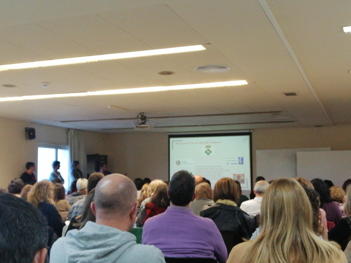 #InstitutsEscola 1a jornada d'instituts Escola. Anem compartint.