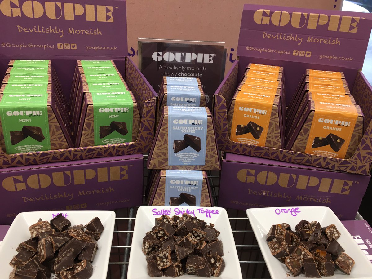 goupiegroupies's tweet image. Tasting session at Co-op in Tonbridge (York Parade) - come and try us! #WeekendFreebies