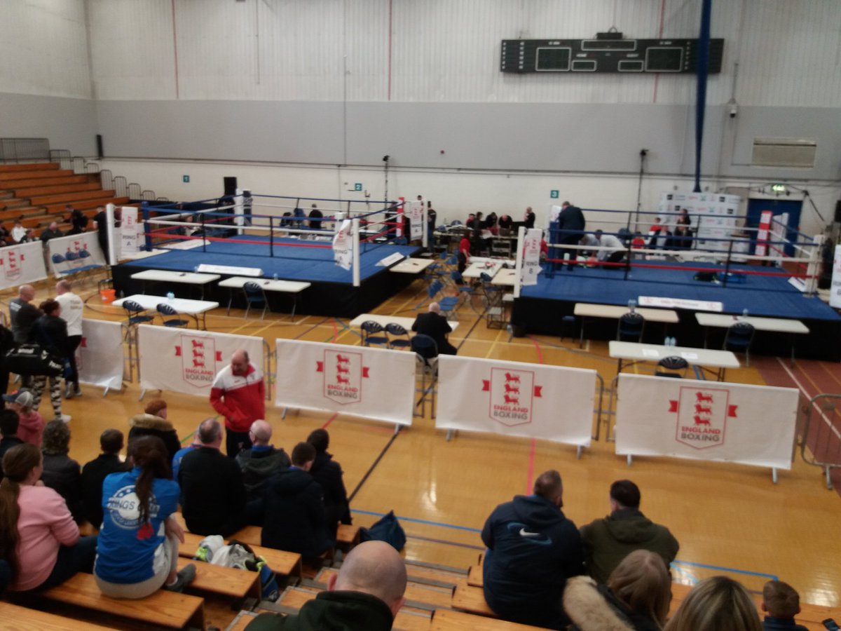 TulleyRon's tweet photo. Set up almost done for NAC quarter finals. https://t.co/RusNsZ3EfC