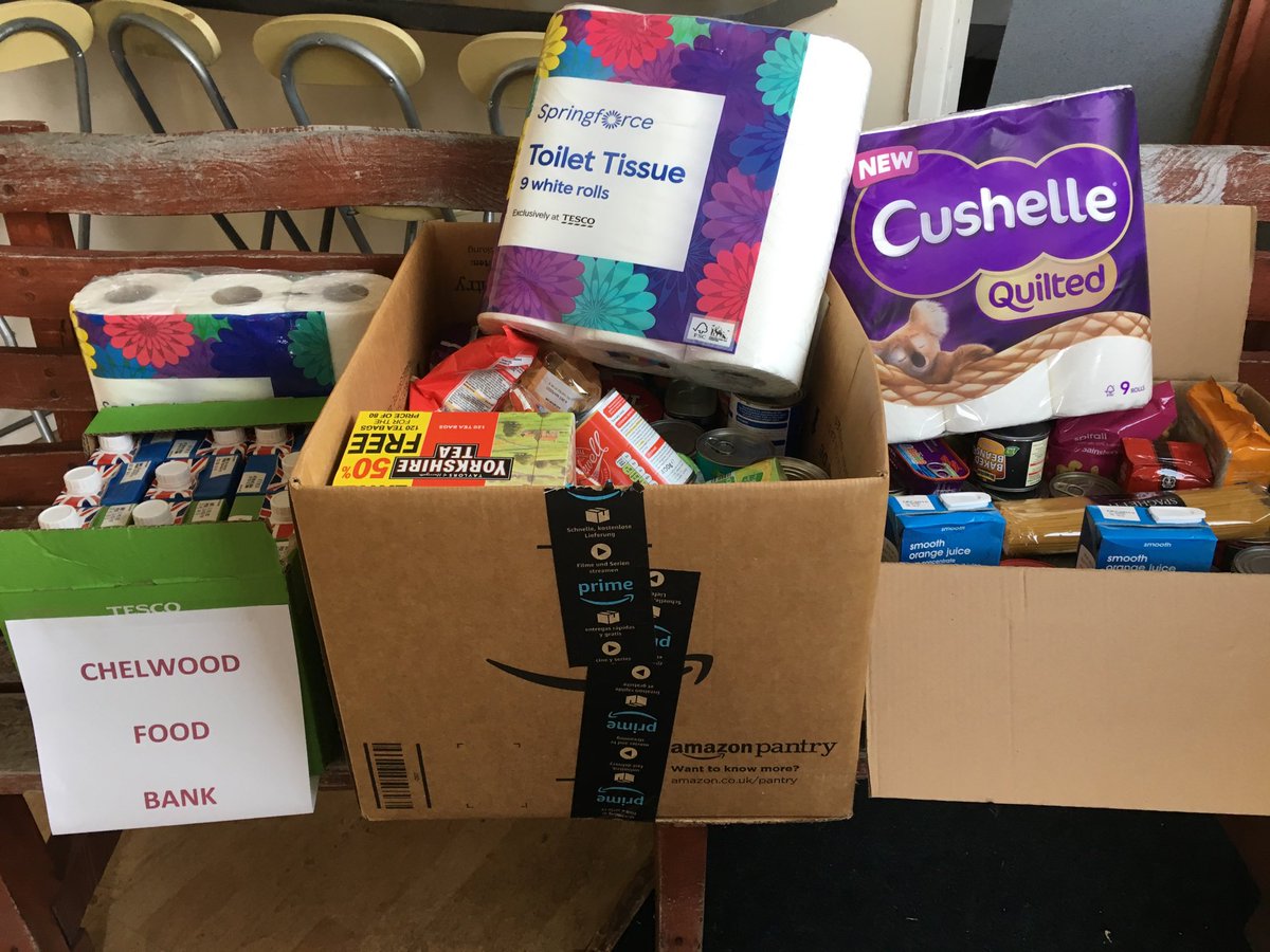 StanAspinall's tweet photo. Chelwood Food Bank donations collected at STCC today
Thank You https://t.co/twDtQCEiKO