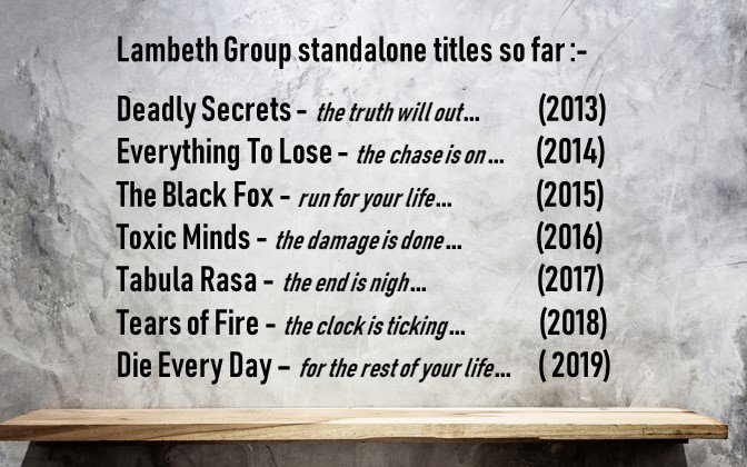 GFBickerstaff's tweet photo. Discover the MI5 Lambeth Group standalone spy/mystery thrillers. https://t.co/uKWd5nkRdA #IARTG #ReviewMay #Bookboost #Bookblast #amreading #LoveThrillers https://t.co/IkGI52tYUf