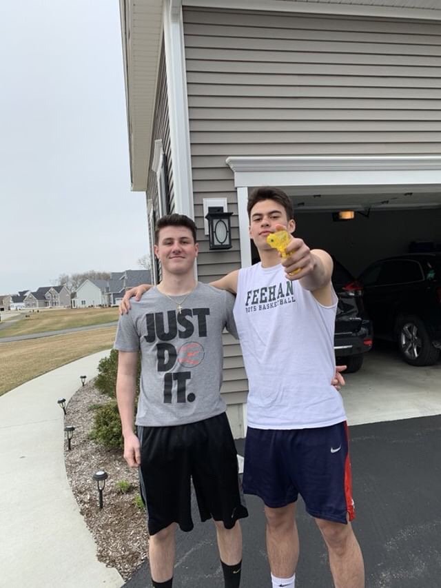 BFHSassassin19's tweet photo. Stephen Capua assassinates Garrett Lydon! https://t.co/bNw0d1Krga