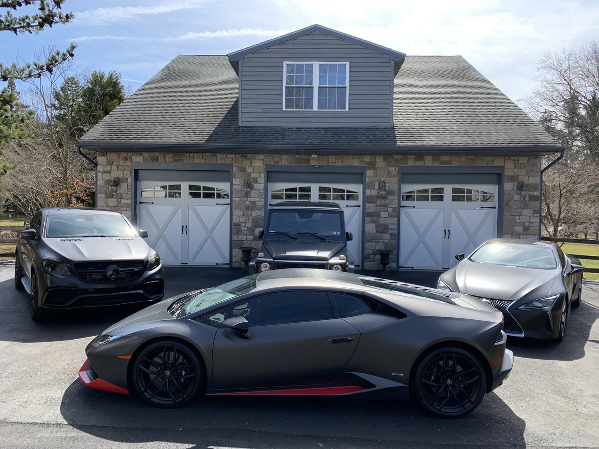 The GLE 63AMG, G63 Wagon, LC500 LEXUS, Lambo Huracan ! All Satined out! #HUSTLIN. #SHEESH