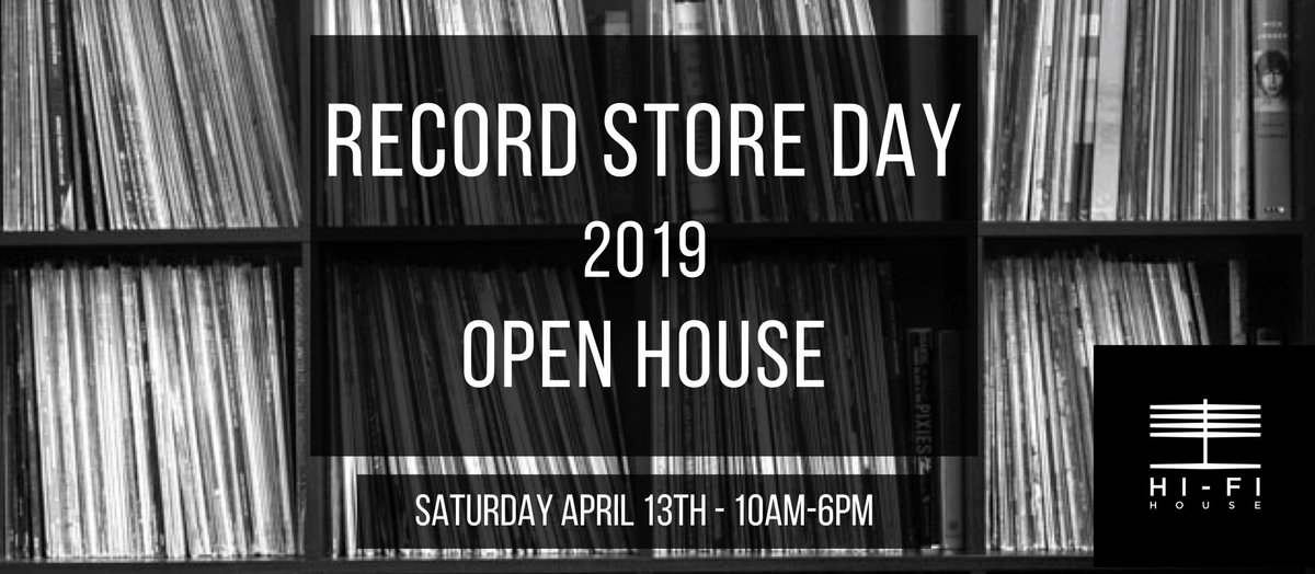 Next weekend! Join us on Record Store Day for an open house! Bring your receipt from your morning at the stores to be entered into contests! 🖤 More details -  m.facebook.com/events/3198321…