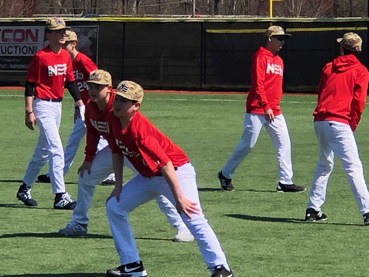 NHFishing's tweet image. First game of the season. Weather is perfect! Boys getting ready for some stiff competition #rollNEB #DiamondNation #NJ