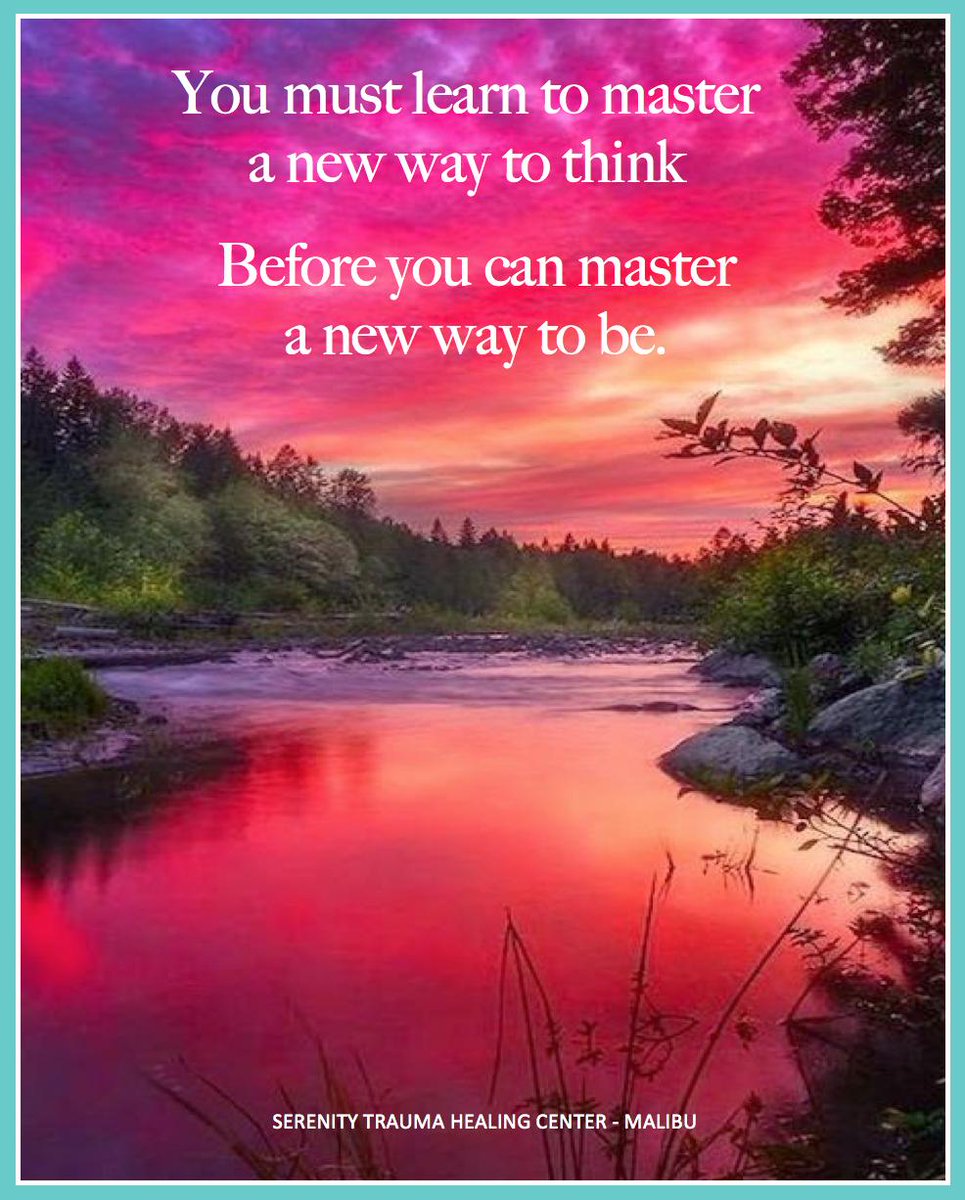 ScottMednick's tweet photo. YOU CAN LEARN A NEW WAY TO BE @TraumaSerenity #mentalhealth #serenitytraumacenter #malibu #inspiration #mindfulness #positivityquotes #happiness #positivevibes #positivityisthekey #selfcare #selflove #dothework #changeisgood #believeinyourself #bebrave #choosehappiness #choosejoy https://t.co/ukYsIUf4Ea