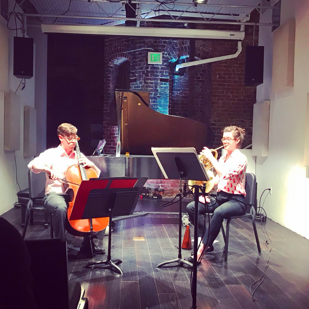 MusicDecanted's tweet image. We had a great time performing at @c4newmusic on Thursday night! What a treat! Thank you to all who came out to spend your evening with us!! ❤️
@sergiocote #cello #horn #piano #commission #premiere  #napalocals @CelloLoft #classicalmusic #newmusic #sfconcerts #culture #sfarts