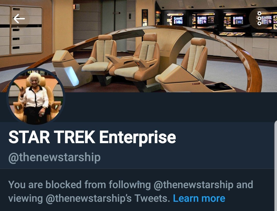 HollywoodScam's tweet photo. Looks like they found out about us... This is very typical of Huston Huddleston. How do you perpetuate the lie? Block anyone who speaks the truth... 
#comiccon #startrek #hsfm #hollywoodscifimuseum #hustonhuddleston #fraudalert https://t.co/wFBQtUQ987