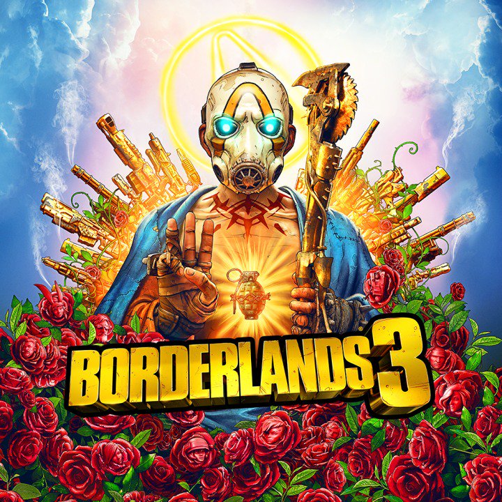 PlayStation's tweet photo. Borderlands 3 has a gun that grows legs and chases enemies while yelling insults at them. Pre-order now: https://t.co/FcIqC9mADD https://t.co/rOlH0W7NAz