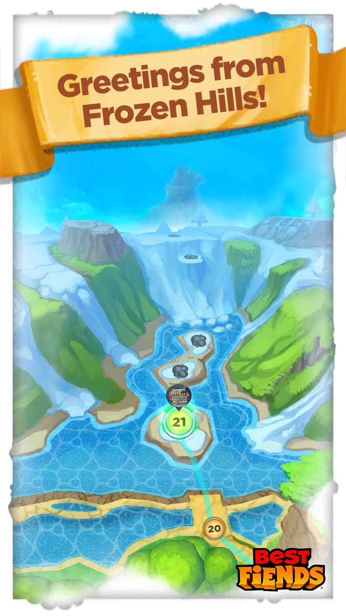 IssaHurd's tweet image. Gate Opened! Bring on the Frozen Hills in #BestFiends - Download FREE - download.BestFiends.com via @bestfiends