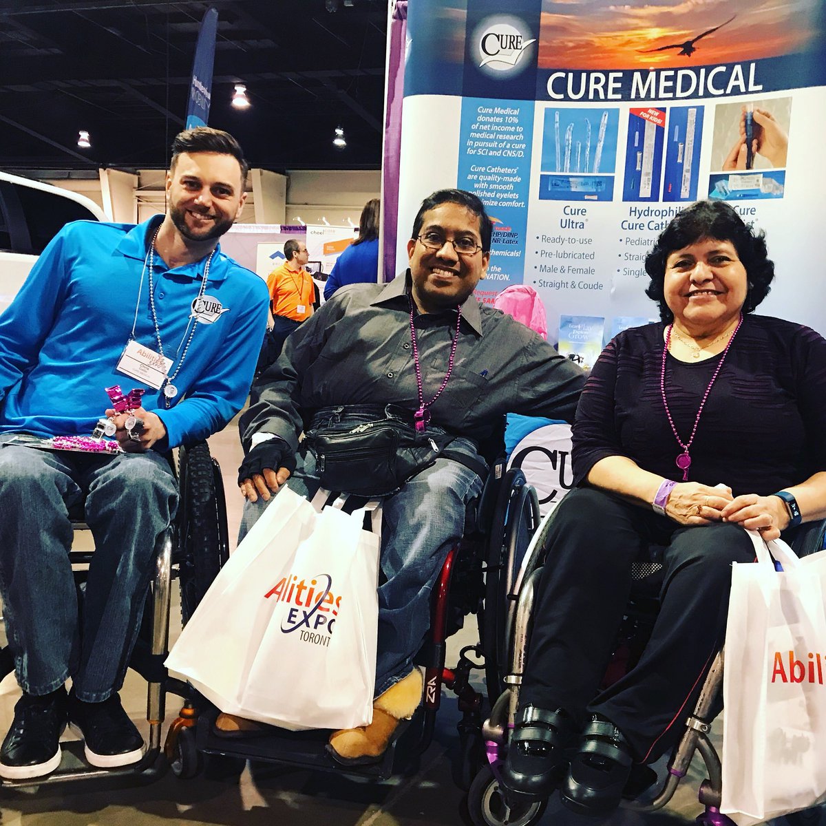 We’re having a fantastic time at the Toronto <a href="/AbilitiesExpo/">Abilities Expo</a> with Martha and her sweet boyfriend! Come say hi too!