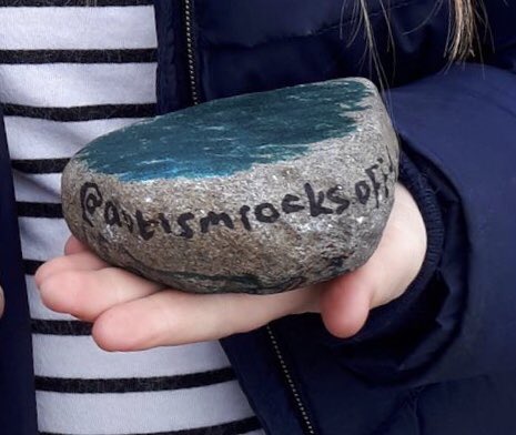Autismrocksoff1's tweet photo. Our first rock has been found #autismrocks #AutismAwareness https://t.co/Ug4TLgfXtE