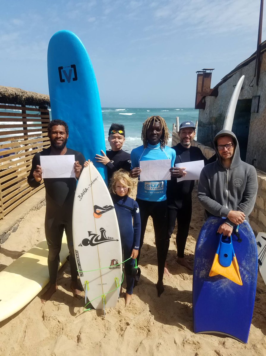 ISAsurfing's tweet photo. Since Surfing's Olympic inclusion, Senegalese 🇸🇳 surfing has made great strides in growth and development, with the country fielding their first team to compete in the ISA World Surfing Games in 2017.
#WhiteCard #IDSDP2019 @peaceandsport https://t.co/Qff5FRQUOl