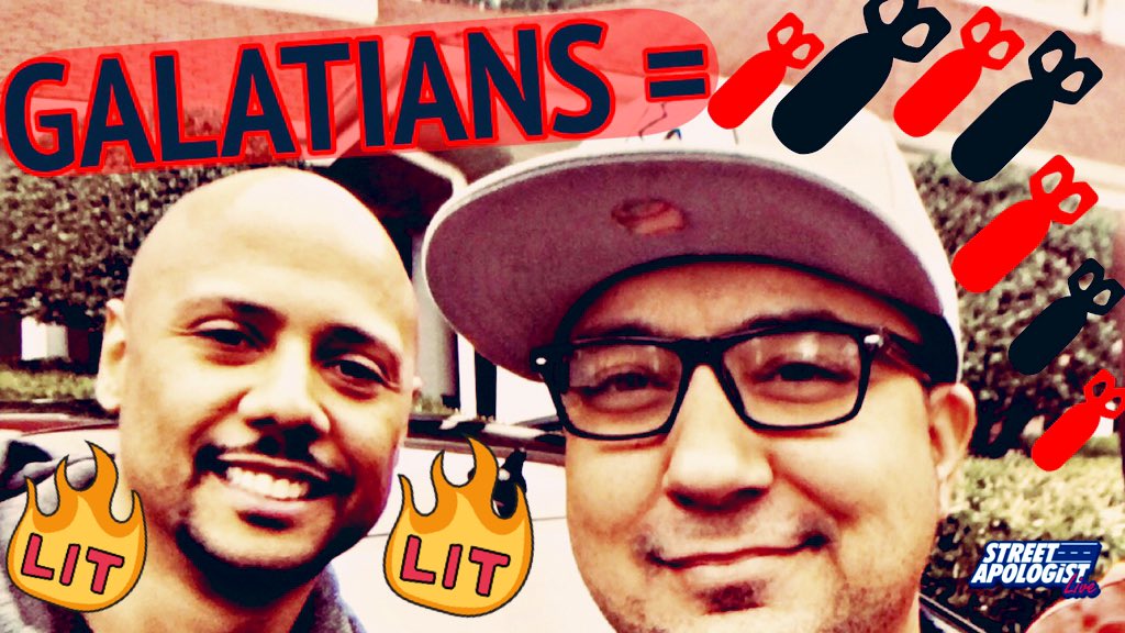 VocabMalone's tweet image. Going LIVE in 2+ hours TODAY w the brother Servant of Christ (Jourdan Ortiz). Talmbout how #GALATIANS BLOWS UP #FALSEDOCTRINE 💣🧨