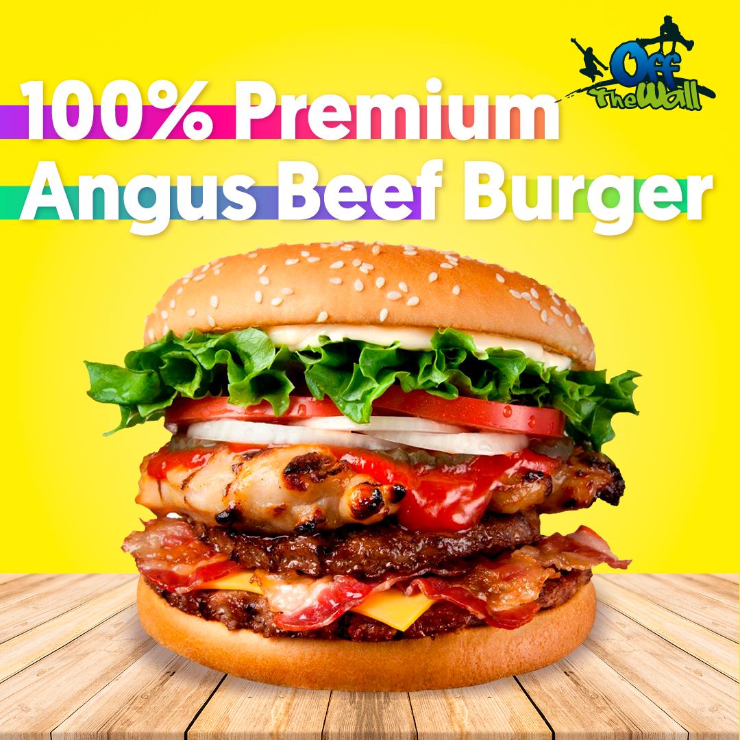 OffTheWallFL's tweet photo. Have you try our award winning burger? Made with 100% Premium Angus Beef and fresh ingredients. Cooked at the moment you order, this way you´ll have the best quality product! Come to "OTW" and try it out!
.
#otwfl #offthewallfl #Burger #AngusBurger #Miami #Florida #SouthFlorida https://t.co/NOCDzVYdV7