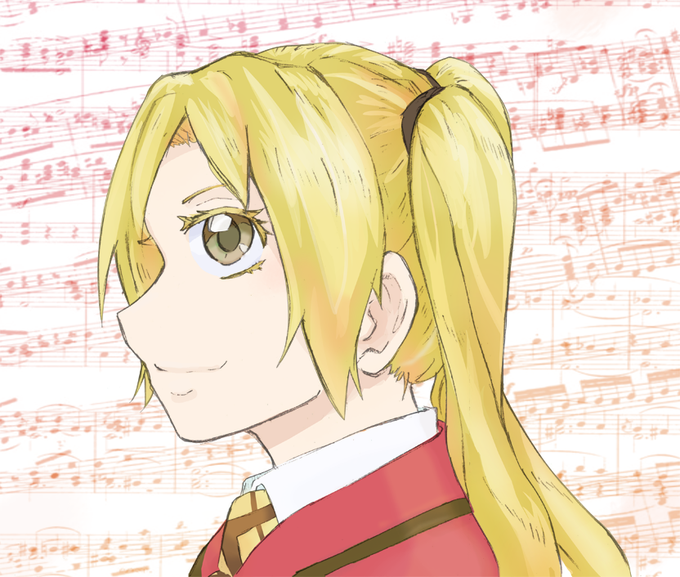 髪の塗り方のtwitterイラスト検索結果 古い順