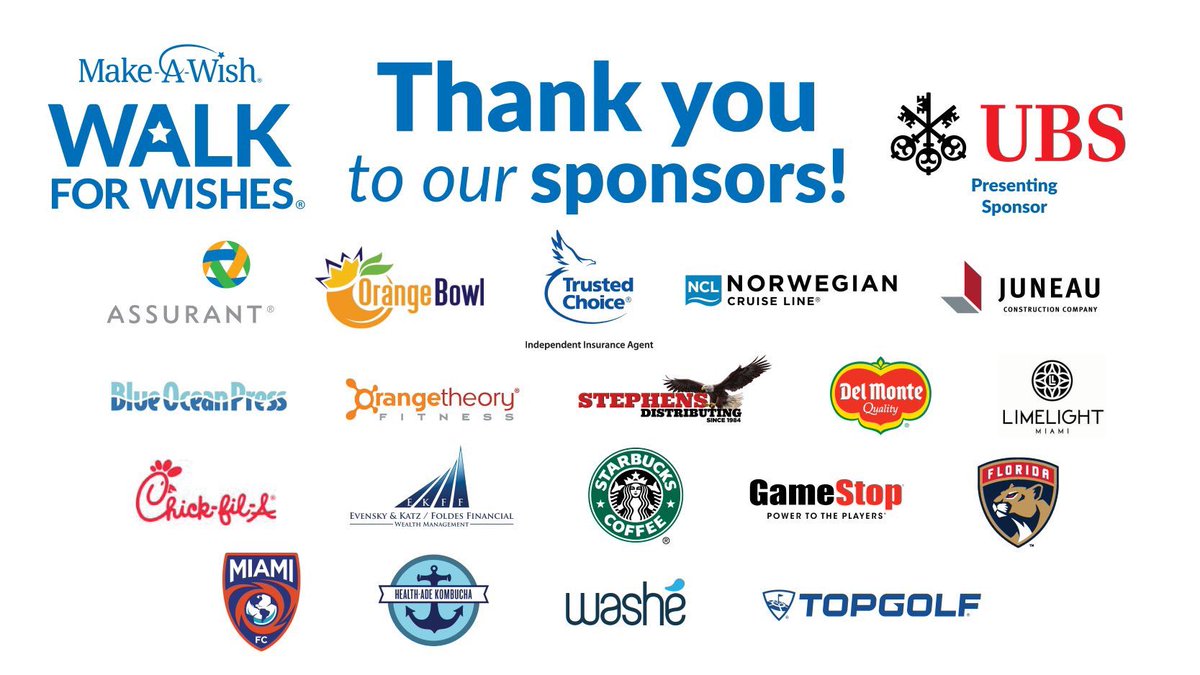 makeawishsfla's tweet photo. ... and thatβs a wrap! Thank you to all of our participants and sponsors who helped make the Walk For Wishes at Zoo Miami unforgettable! π Also, check out @makeawishsflaβs Instagram story for the event recap! #WalkForWishes #makeawishthanks https://t.co/N9x1yKVcQA