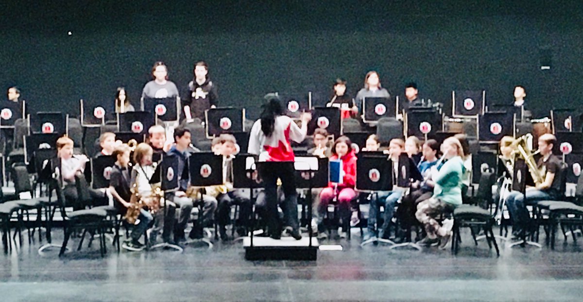 The Burlington Junior redcoats are gearing up for concert day tomorrow and sounding terrific!