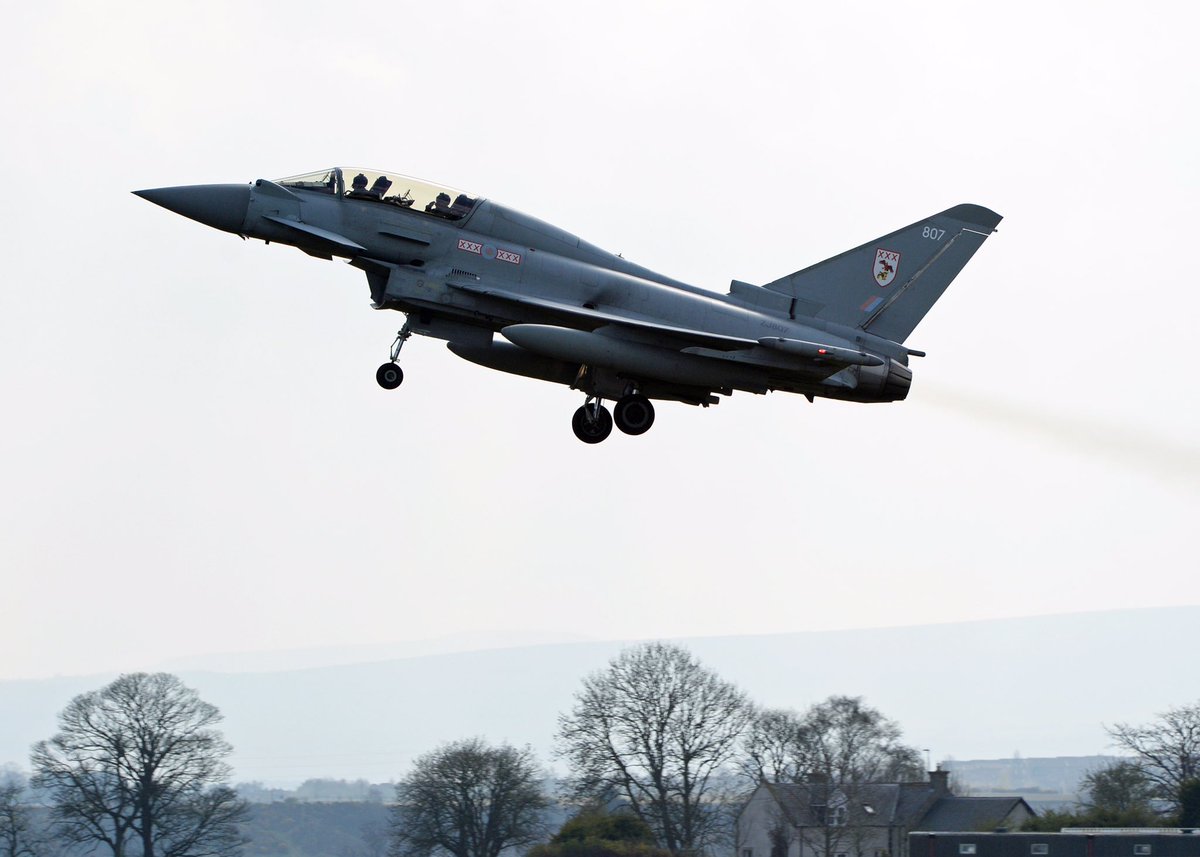 stevendheys's tweet image. Superb flying from the RAF in Scotland yesterday.  #RAF #visitscotland #fastjets #scotland