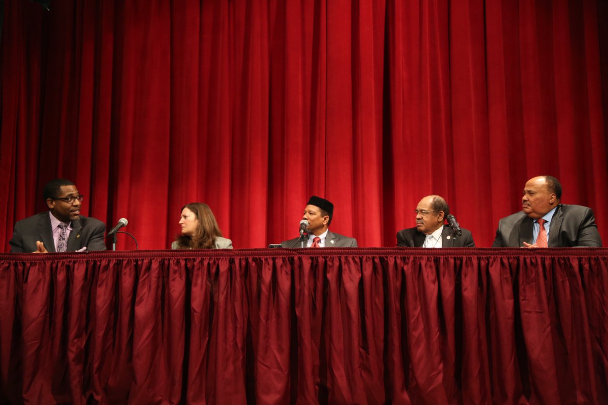 Yesterday, we partnered with the National Cathedral for a panel discussion with different faith leaders as we continue realizing my father’s dream. #RealizingTheDream