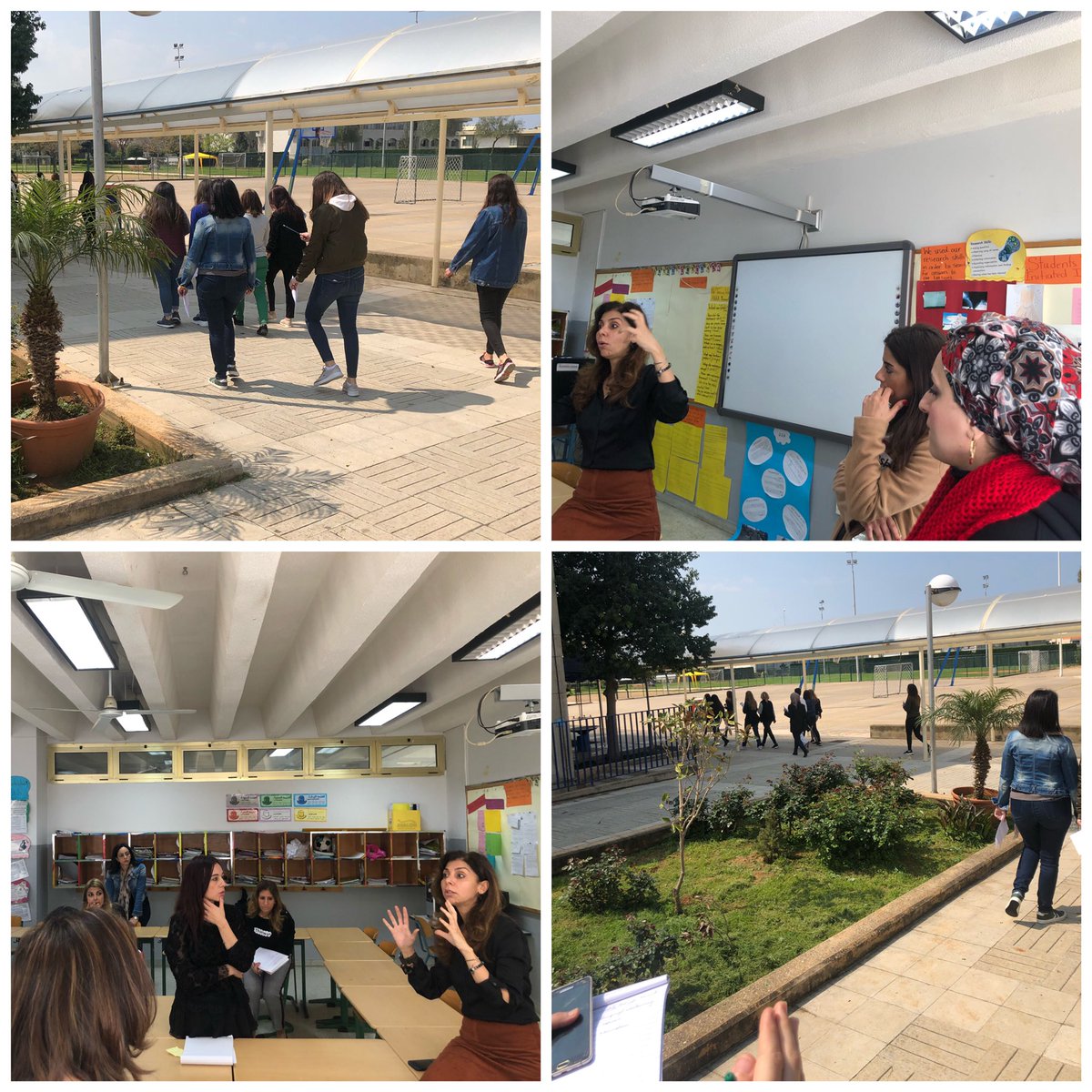 jomaa_may's tweet photo. Fruitful days spent digging deeper into learning spaces, make thoughtful use of resources, and provide an environment in which students feel safe #Wellbeing #makingspaceforlearning #learningenvironment #pypchats @Hhhsinfo @norahamzeh @AlysonRees8 @dina_jradi https://t.co/UQOdjfVhju
