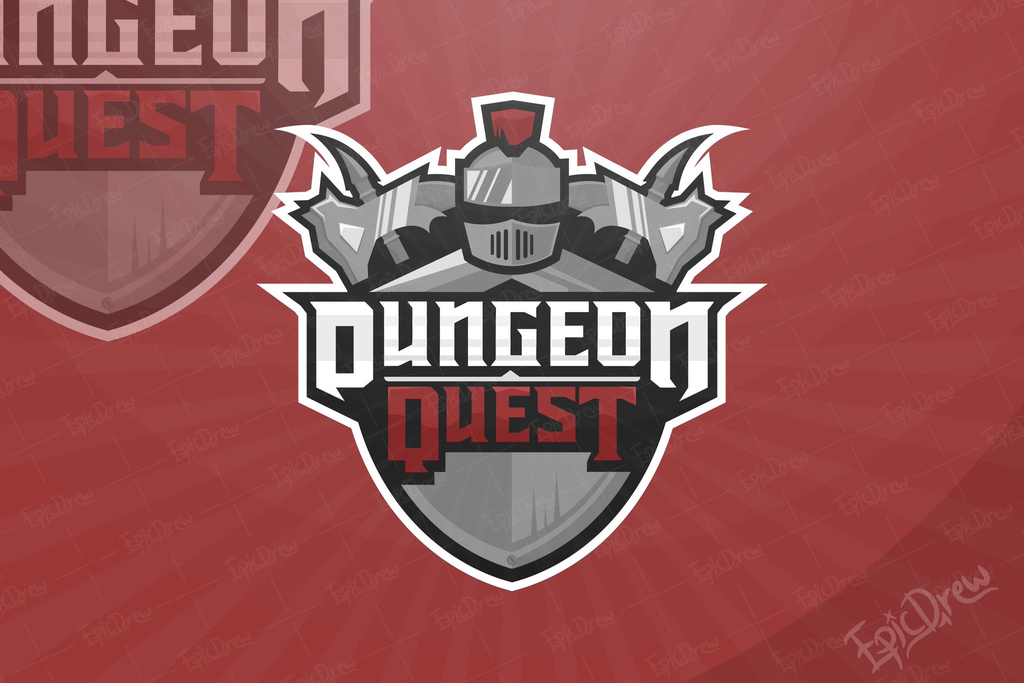 Ep1cdrew On Twitter Hither Commission Logo For The Game Dungeon Quest Medieval Theme Had A Lot Of Fun Making This S Rt S Appreciated Robloxdev Roblox Known Members Devs Vcaffy Https T Co Phpriqgtsn - dungeon quest roblox logo history