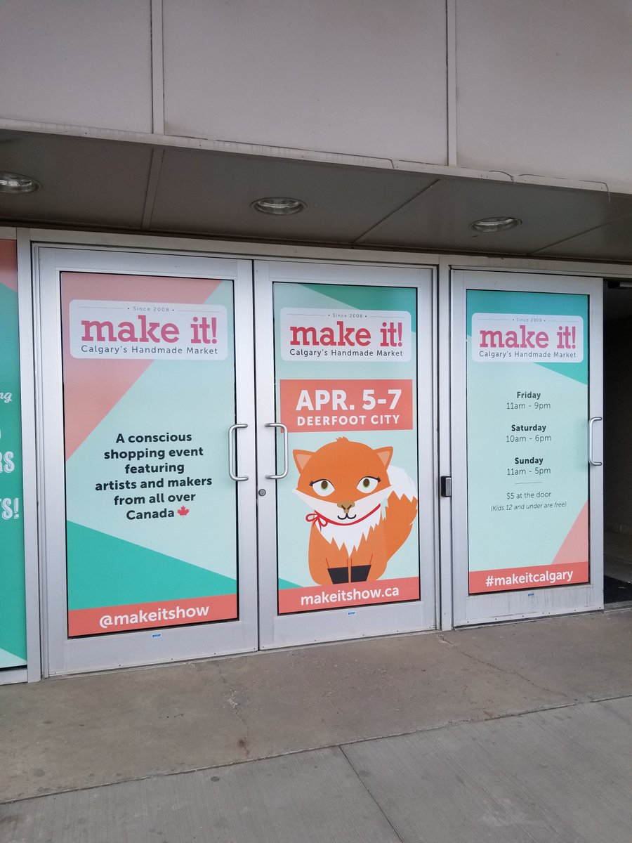goodkeyshow's tweet photo. @makeitshow at @DeerfootCity Mall in Calgary. Show ends on Sunday! https://t.co/bnx0AqKHiC