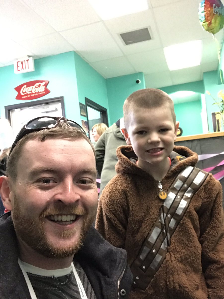 artcgreen's tweet photo. Lincoln Quimpere is six years old today and we are here at The Cotton Candy Shoppe in #FortSask chilling for their one year storefront anniversary. @FortSaskRecord Happy Birthday 🥳 https://t.co/OLVhSae8xI