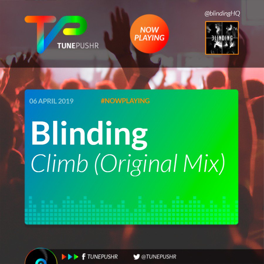 manlikedanukg's tweet photo. #NowPlaying Live on https://t.co/GOL0T7fXU3 - @blindingHQ - Climb (Original Mix) - via @TunePushr https://t.co/1HJr0WaDzK